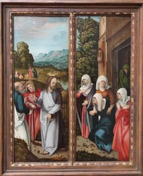 Le Christ prend congé de sa mère